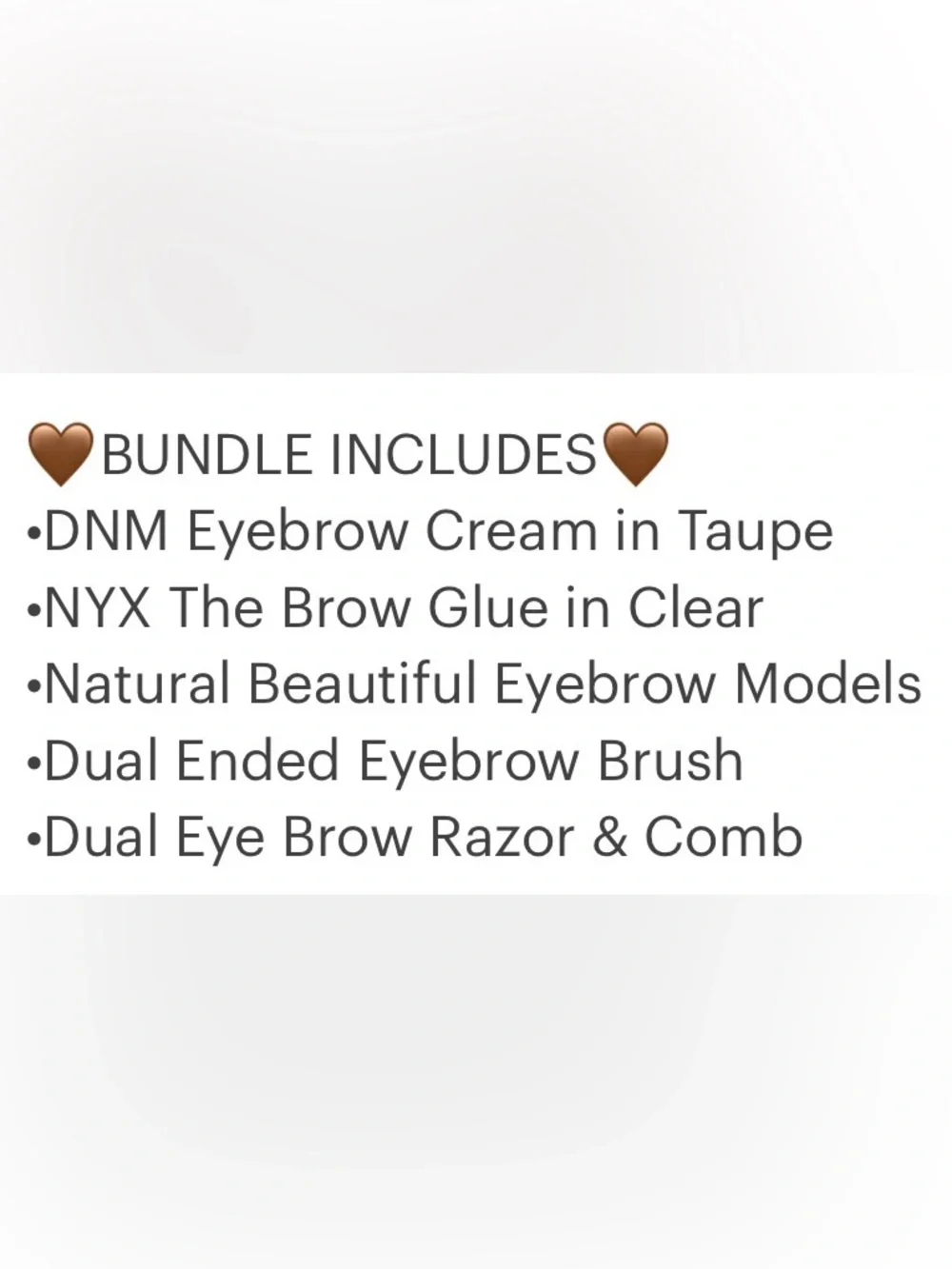🤎5-Piece Brow Care Bundle/NIP🤎